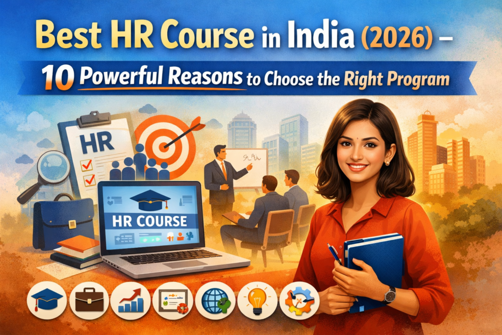 best hr course in india